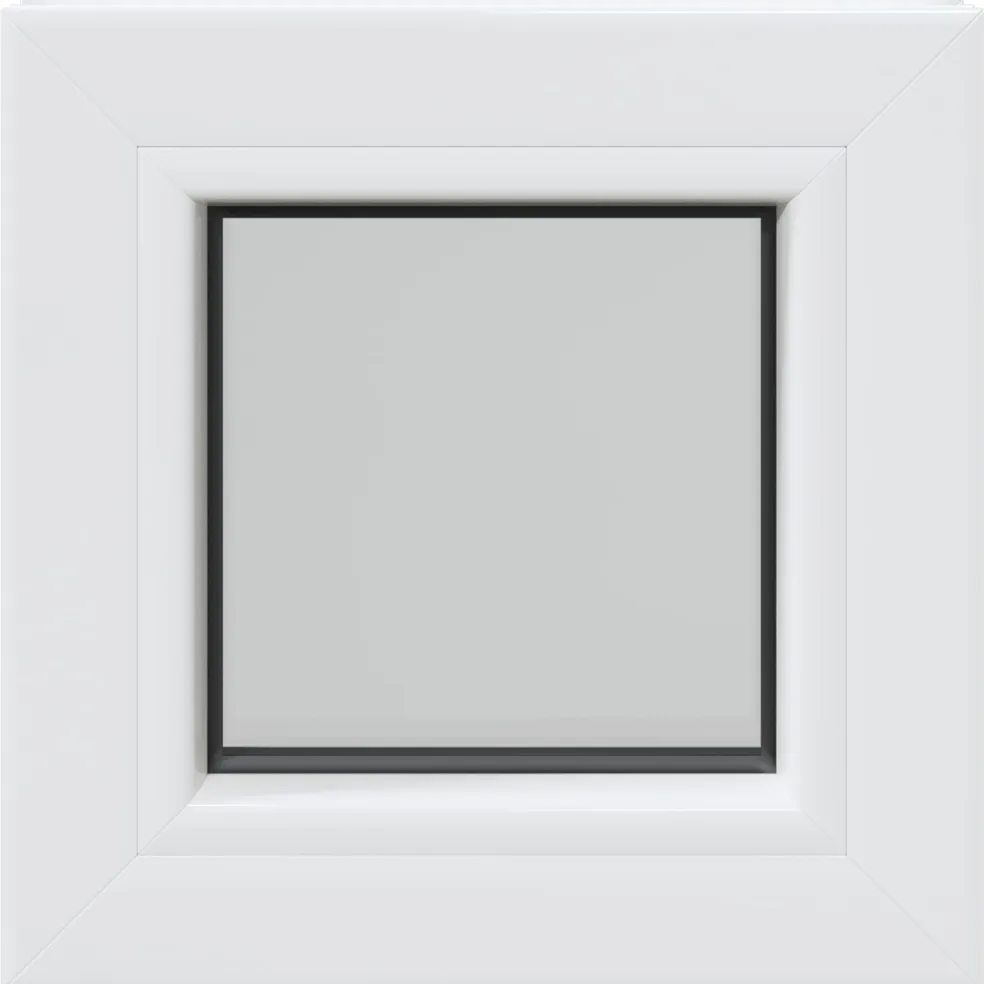 vidaXL Kelderraam interne kleur wit RISOR 30 x 30 cm