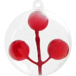 vidaXL Kerstbal Set 50 st Transparant Ø 5 cm Kunststof