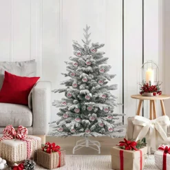 vidaXL Kerstbal Set 50 st Transparant Ø 5 cm Kunststof
