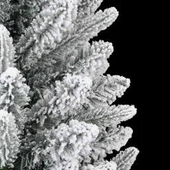 vidaXL Kerstbomen Warmwit PVC en Plastic en Staal en PE
