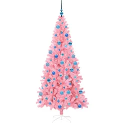 vidaXL Kerstboom Roze 180 cm PVC