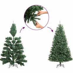vidaXL Kerstboom Roze 180 cm PVC