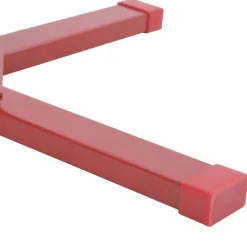vidaXL Kerstboomstandaard 61x61x15,5 cm rood