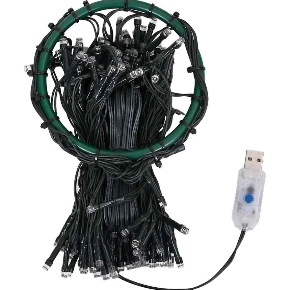 vidaXL Kerstboomverlichting met 150 LED's blauw net 150 cm