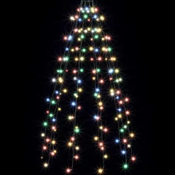vidaXL Kerstboomverlichting met 150 LED's meerkleurig net 150 cm