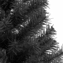 vidaXL Kerstboom Zwart 180 cm PVC