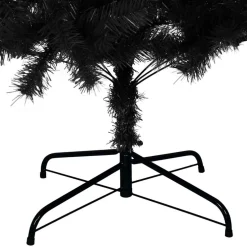 vidaXL Kerstboom Zwart 180 cm PVC