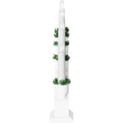 vidaXL Kerst Kaarsenboog met 10 LED Kaarsen LED's Warmwit