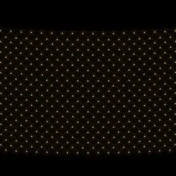 vidaXL Kerstnetverlichting 204 LED's binnen en buiten 3x2 m warmwit