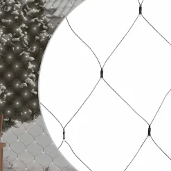 vidaXL Kerstnetverlichting 204 LED's binnen en buiten 3x2 m koudwit