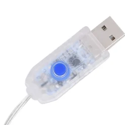vidaXL Kerstrendieren 2 st 80 LED's acryl warmwit