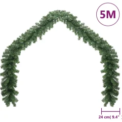 vidaXL Kerstslinger met LED-lampjes 5 m