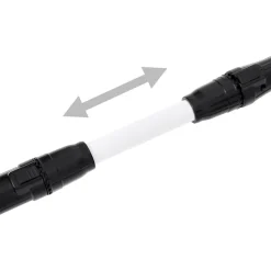 vidaXL Kettingzaag/heggenschaar 2-in-1 telescopisch 25/41 cm 710/550 W
