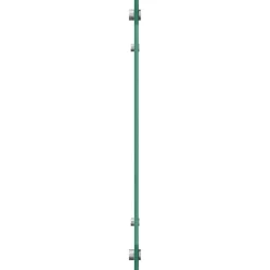 vidaXL Keukenachterwand 2 st Wit 70 x 50 cm gehard glas