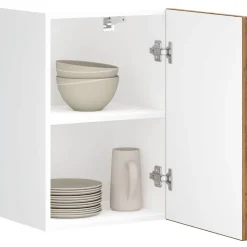 vidaXL Keukenbovenkast Kalmar bewerkt hout oud houtkleurig