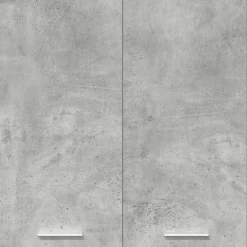 vidaXL Keukenbovenkast 60x31x60 cm spaanplaat betongrijs