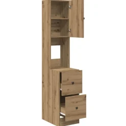 vidaXL Keukenbuffet Artisan Eiken 32 x 50 x 180 cm