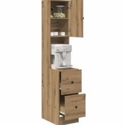 vidaXL Keukenbuffet Artisan Eiken 32 x 50 x 180 cm
