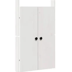 vidaXL Keukendeur MEPPEL Wit 50 x 9 x 82 cm Massief grenenhout
