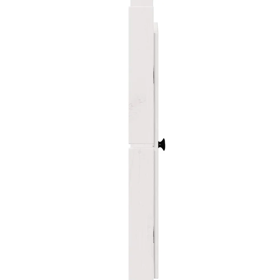 vidaXL Keukendeur MEPPEL Wit 50 x 9 x 82 cm Massief grenenhout