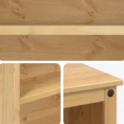 vidaXL Keuken Eiland Set Honing Wax 112 x 77 x 91,5 cm