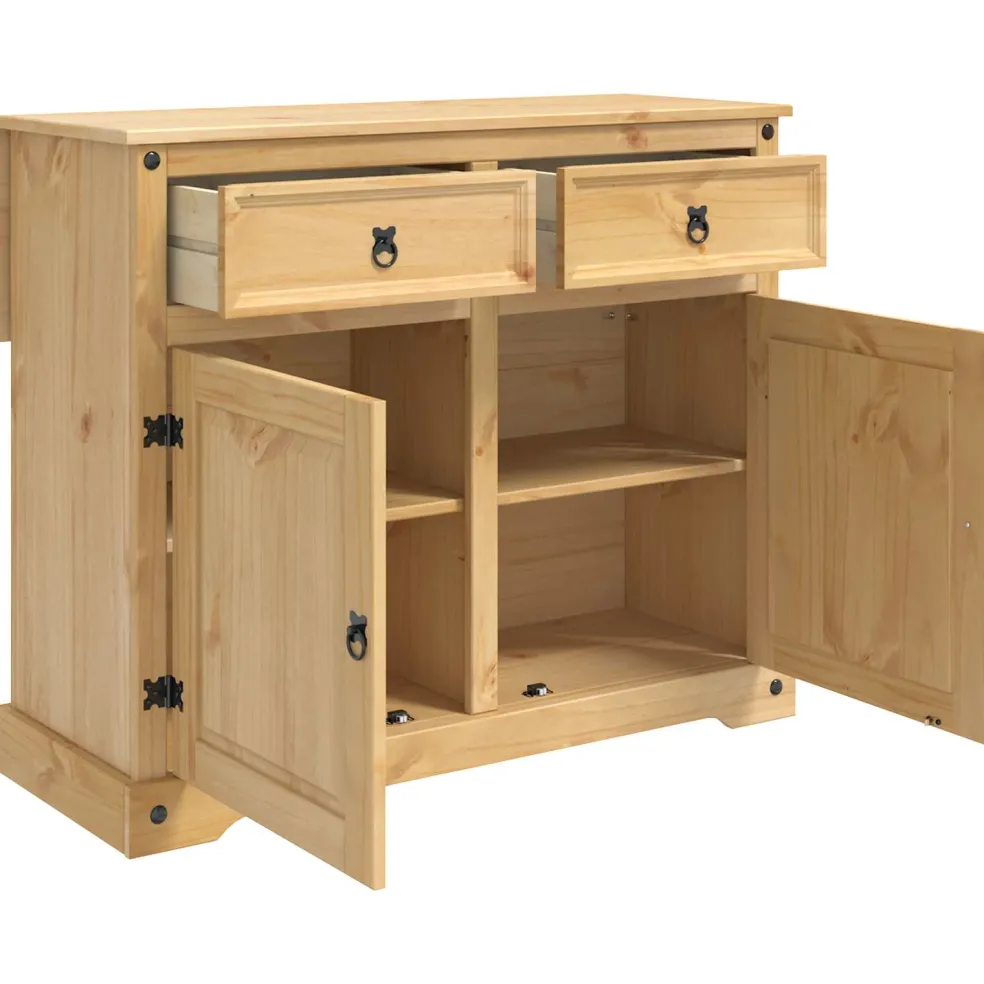vidaXL Keuken Eiland Set Honing Wax 112 x 70 x 91,5 cm
