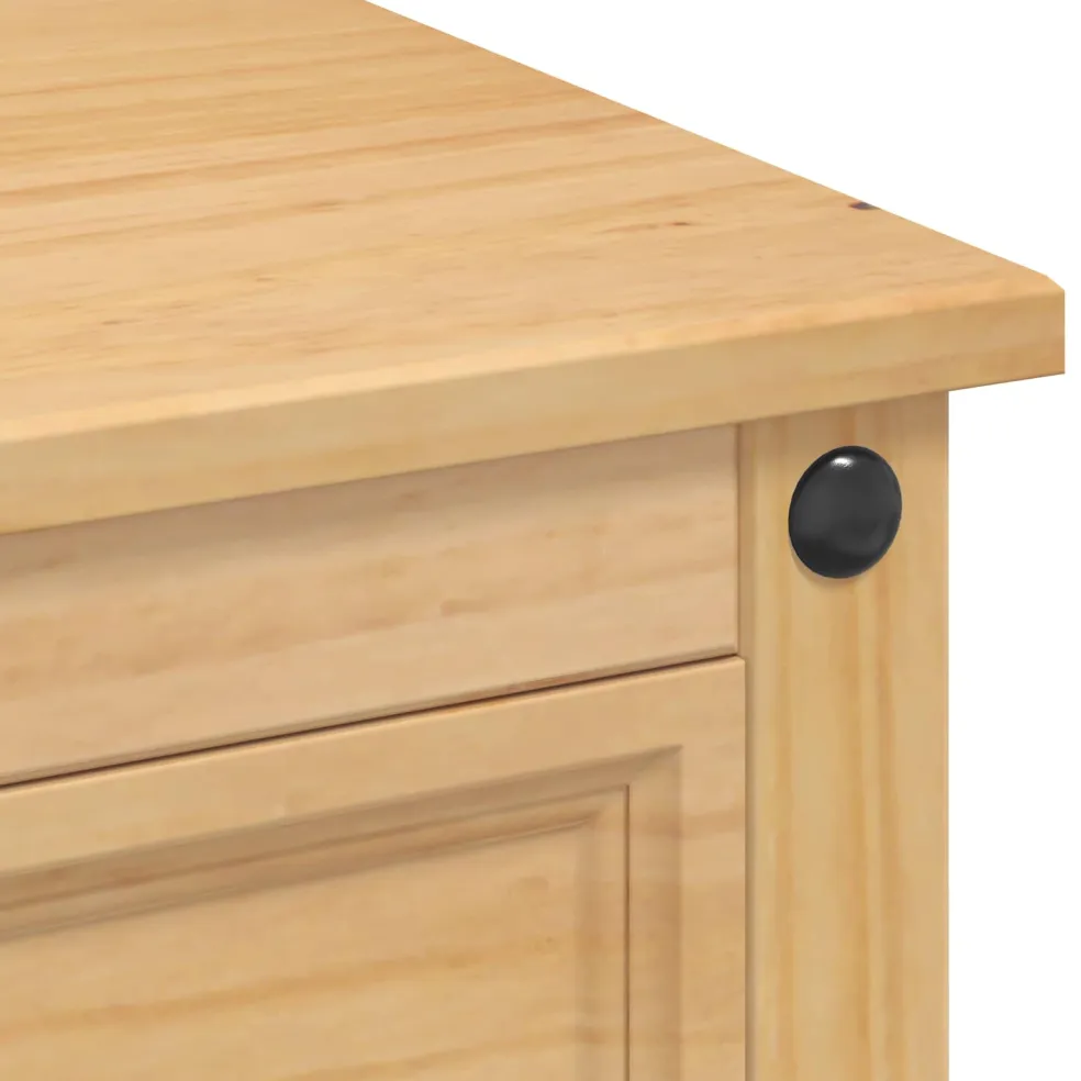 vidaXL Keuken Eiland Set 3 st CORONA Honing Wax 112 x 70 x 91,5 cm