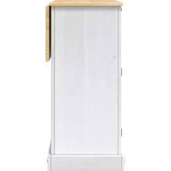 vidaXL Keuken Eiland Set Wit en Honing Was 112 x 70 x 91,5 cm