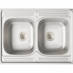 vidaXL Keukenkast Kalmar Beton Grijs 80 x 46 x 81,5 cm Bewerkt hout