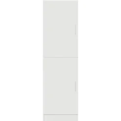 vidaXL Keukenkast 38x41,5x131,5 cm bewerkt hout wit