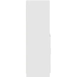 vidaXL Keukenkast 57x41,5x131,5 cm bewerkt hout wit