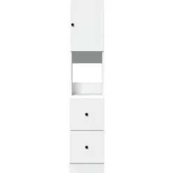 vidaXL Keukenkast 35x50x180 cm bewerkt hout wit