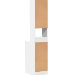 vidaXL Keukenkast 35x50x180 cm bewerkt hout wit
