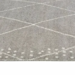 vidaXL Keukenmat wasbaar geruit 45x150 cm fluweel