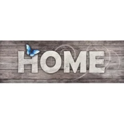 vidaXL Keukenmat wasbaar Home 45x150 cm