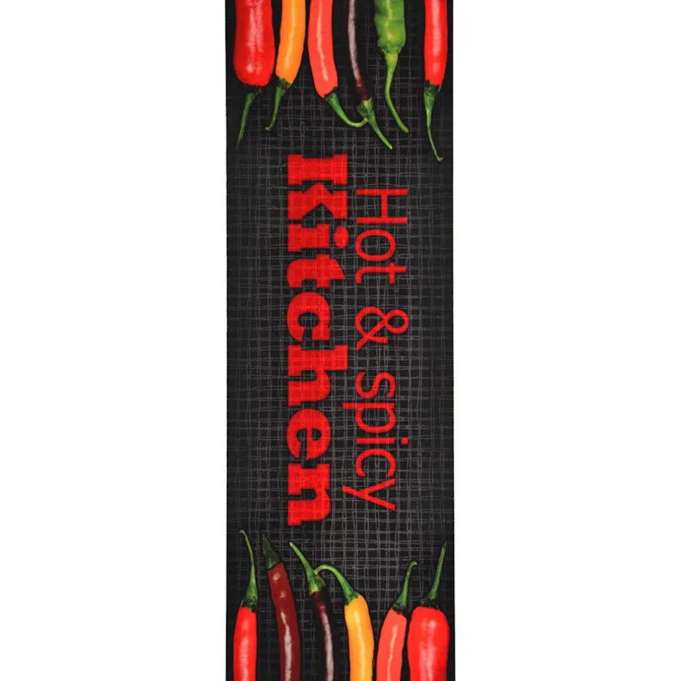 vidaXL Keukenmat wasbaar Hot & Spicy 60x300 cm