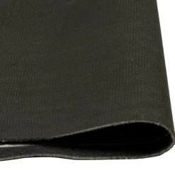 vidaXL Keukenmat wasbaar koffietekst 45x150 cm fluweel