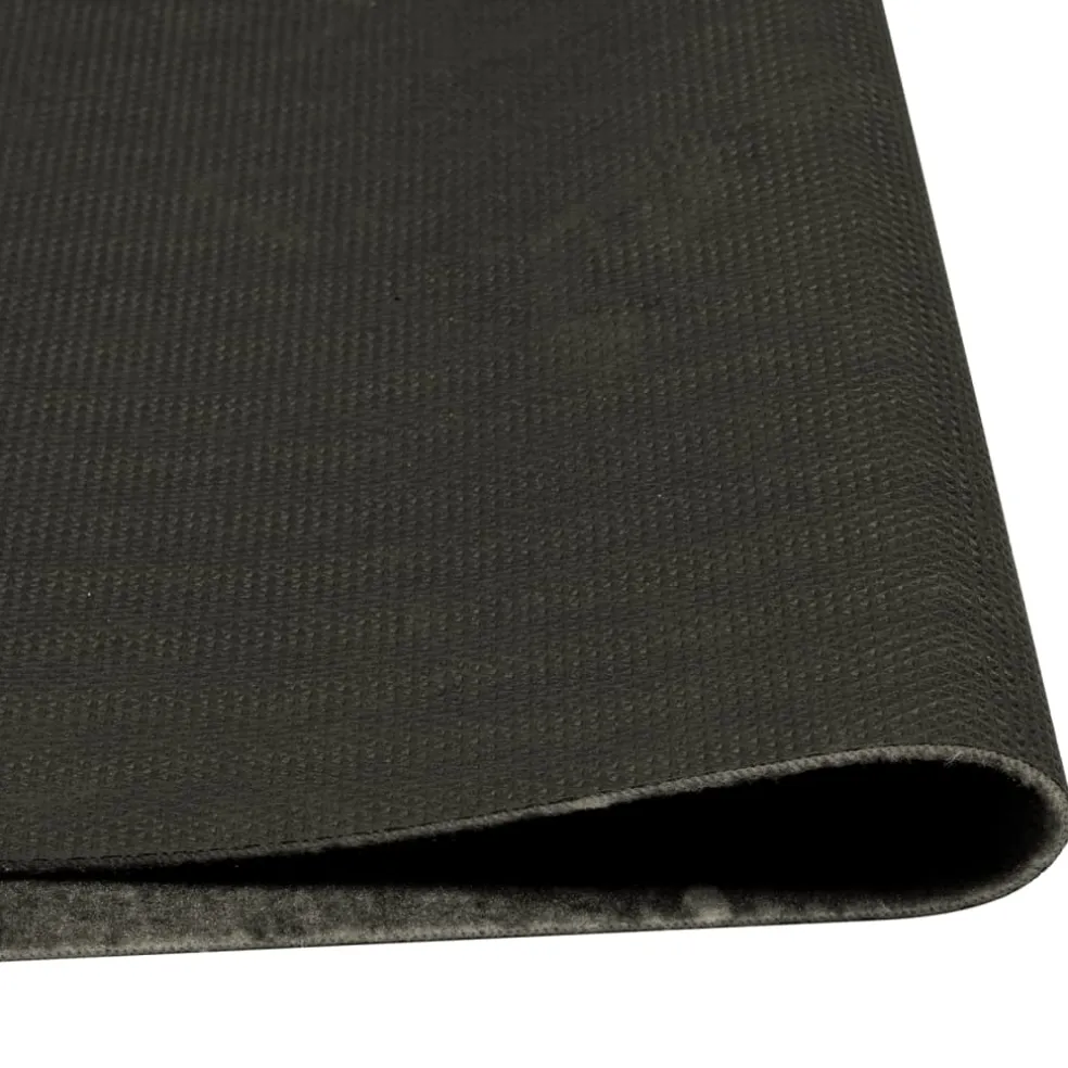 vidaXL Keukenmat wasbaar kruidenprint 45x150 cm fluweel