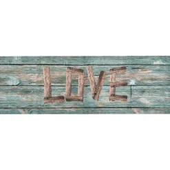 vidaXL Keukenmat wasbaar Love 60x300 cm
