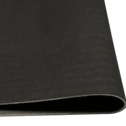 vidaXL Keukenmat wasbaar ochtendprint 45x150 cm fluweel zwart