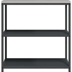 vidaXL Keukenplankeenheid HATTEM Antracietkleurig 90 x 50 x 92 cm