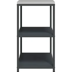 vidaXL Keukenplankeenheid HATTEM Antracietkleurig 90 x 50 x 92 cm