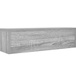 vidaXL Keukenrek stapelbaar 50x15x16cm bewerkt hout grijs sonoma eiken