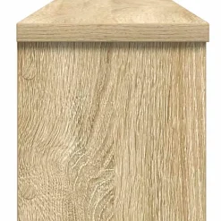vidaXL Keukenrek stapelbaar 50x15x16 cm bewerkt hout sonoma eikenkleur