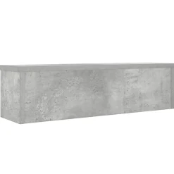 vidaXL Keukenrek stapelbaar 50x15x16 cm bewerkt hout betongrijs