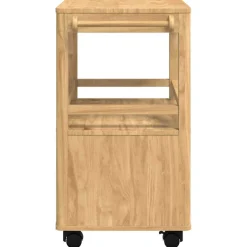 vidaXL Keuken Trolley FLORO Wasbruin 72,5 x 45 x 80 cm