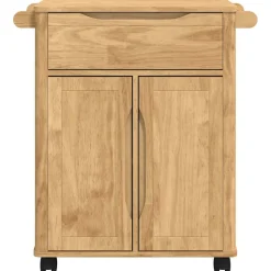 vidaXL Keuken Trolley FLORO Wasbruin 72,5 x 45 x 80 cm