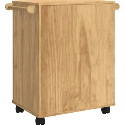 vidaXL Keuken Trolley FLORO Wasbruin 72,5 x 45 x 80 cm