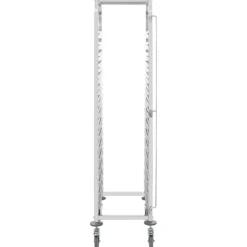 vidaXL Keukentrolley 16-laags 38x55x163 cm roestvrij staal