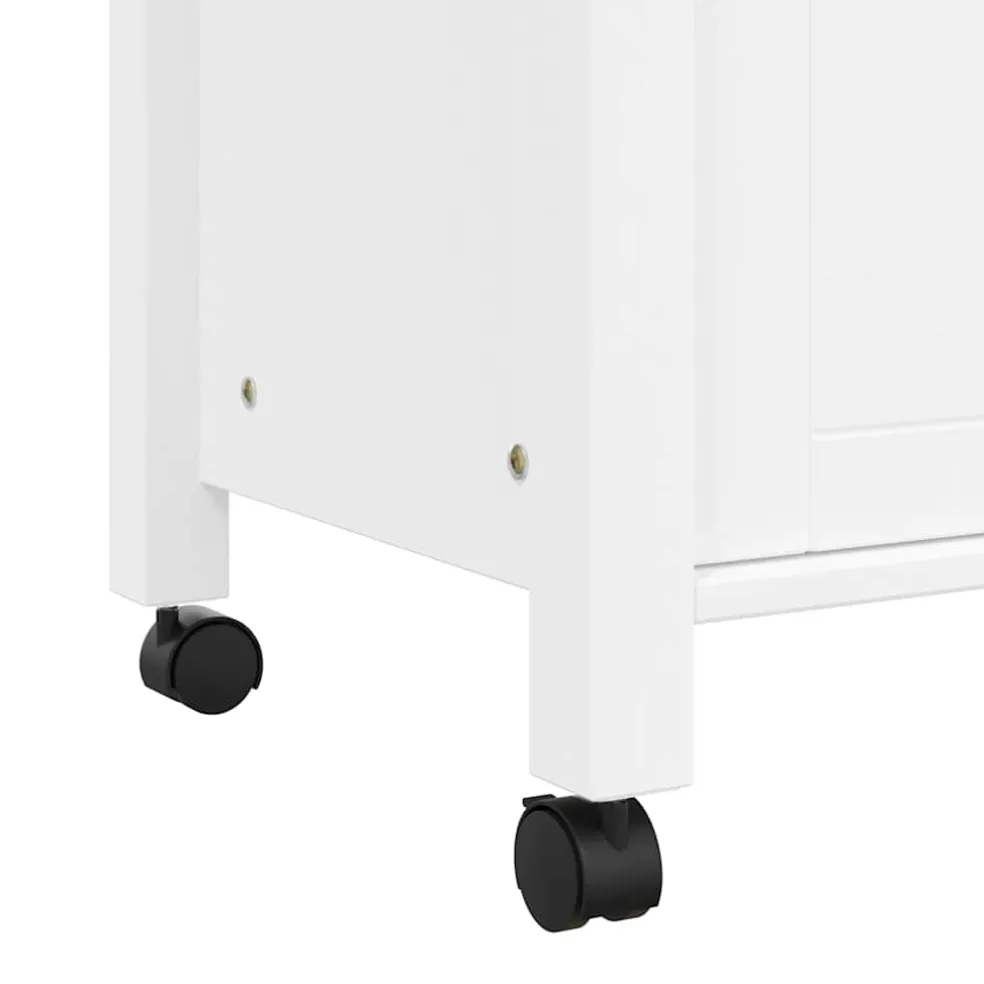 vidaXL Keukentrolley MONZA 60x40x88,5 cm massief grenenhout